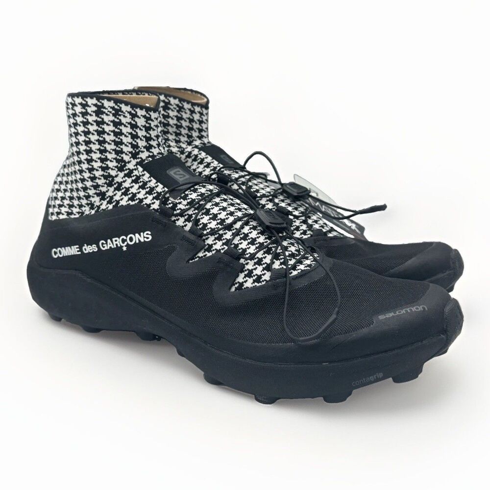 Comme des Garçons x Salomon Cross Black White Men’s Size 9 Women’s Size 10